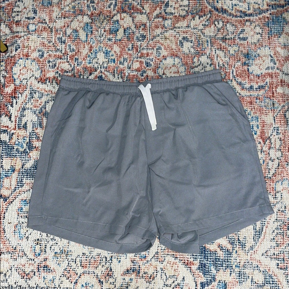 Cadets Men’s Le Club Shorts in Gray SZ L NWOT
